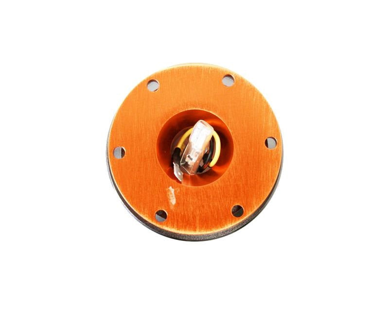 NRG Quick Release Gen 2.0 Orange Body Titanium Chrome Ring - eliteracefab.com