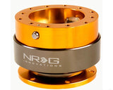 NRG Quick Release Gen 2.0 Rose Gold Body Titanium Chrome Ring - SRK-200RG