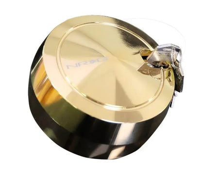 NRG Quick Lock Lock Spinner Chrome Gold - eliteracefab.com