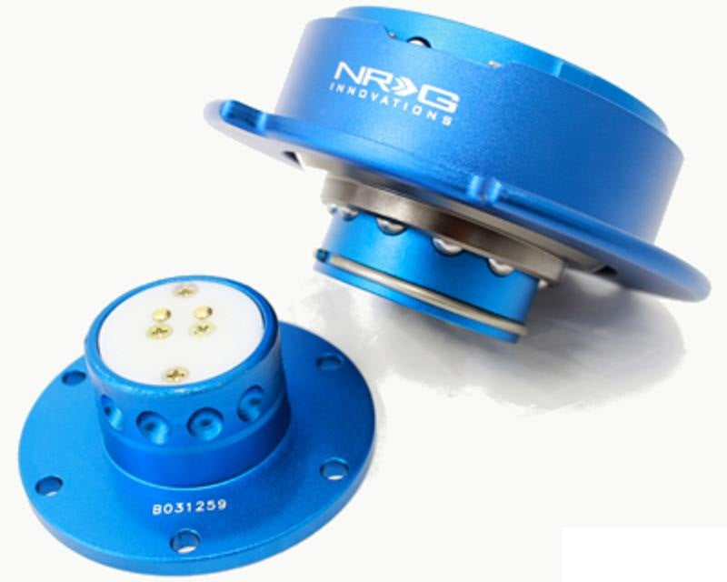 NRG Quick Release Gen 2.5 Blue Body Blue Ring - eliteracefab.com