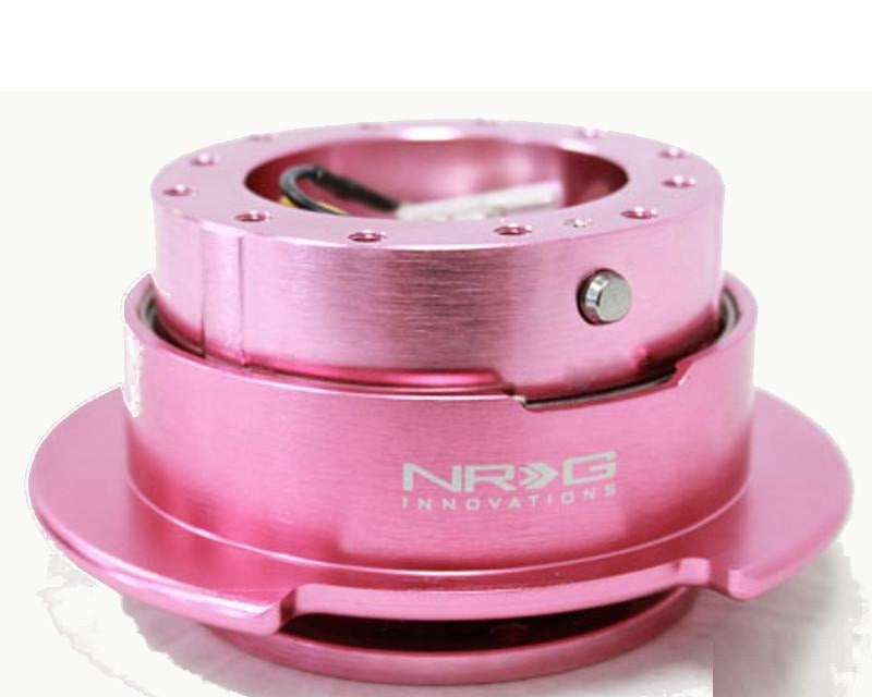 NRG Quick Release Gen 2.5 Pink Body Pink Ring - eliteracefab.com