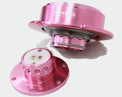NRG Quick Release Gen 2.5 Pink Body Pink Ring - eliteracefab.com