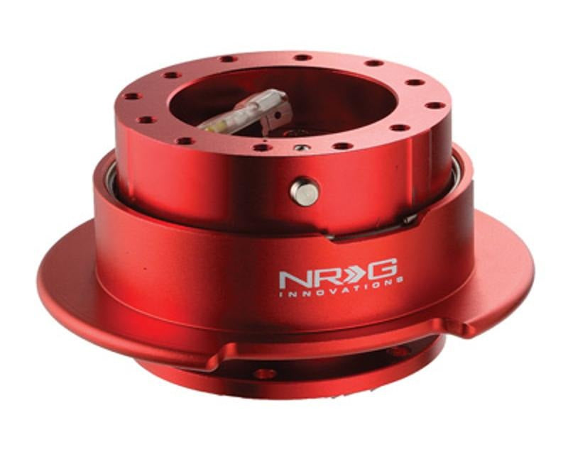 NRG Quick Release Gen 2.5 Red Body Red Ring - eliteracefab.com