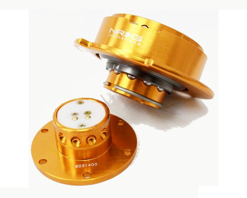 NRG Quick Release Gen 2.5 Rose Gold Body Rose Gold Ring - eliteracefab.com