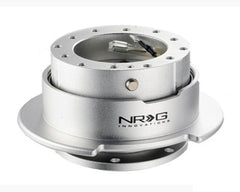 NRG Quick Release Gen 2.5 Silver Body Silver Ring - eliteracefab.com