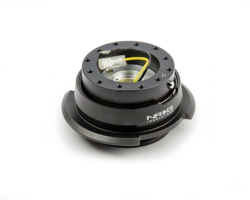 NRG Quick Release Gen 2.8 Black Body Black Ring - eliteracefab.com