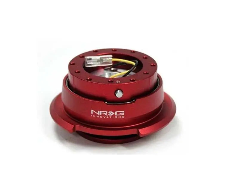 NRG Quick Release Gen 2.8 Red Body Red Ring - eliteracefab.com