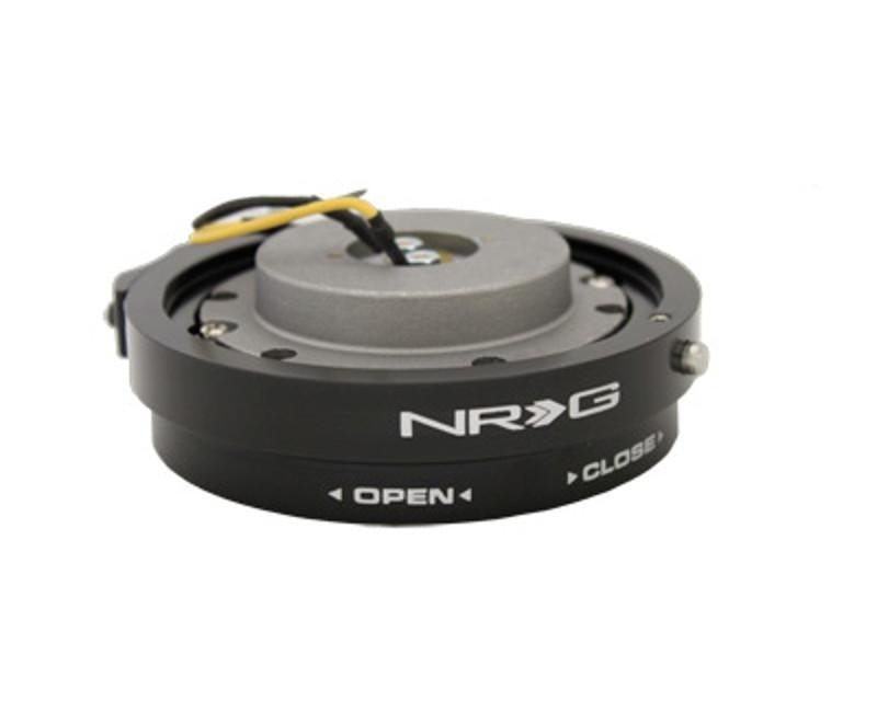 NRG Quick Release Black Thin - eliteracefab.com