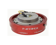 NRG Quick Release Red Thin - eliteracefab.com