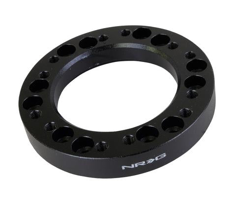 NRG Half Inch Hub Spacer Black - eliteracefab.com