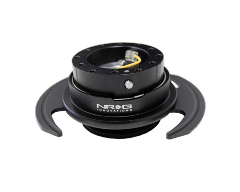 NRG Quick Release Gen 3.0 Black Body Black Ring - eliteracefab.com