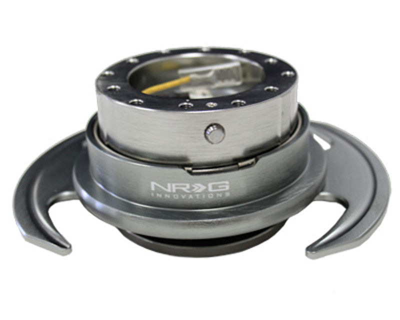 NRG Quick Release Gen 3.0 Gun Metal Body Gun Metal Ring - eliteracefab.com