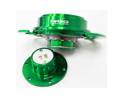 NRG Quick Release Gen 3.0 Green Body Green Ring - eliteracefab.com