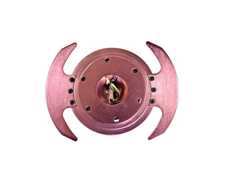 NRG Quick Release Gen 3.0 Pink Body Pink Ring with Handles - eliteracefab.com