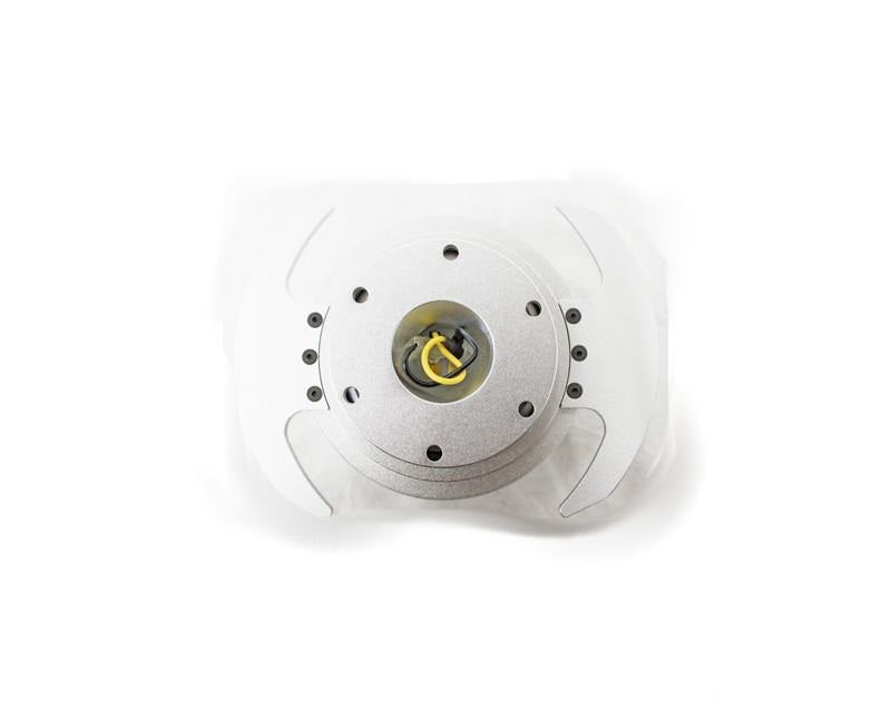 NRG Quick Release Gen 3.0 Silver Body Silver Ring With Handles - eliteracefab.com