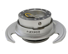 Load image into Gallery viewer, NRG Quick Release Gen 3.0 Silver Body Silver Ring With Handles - eliteracefab.com