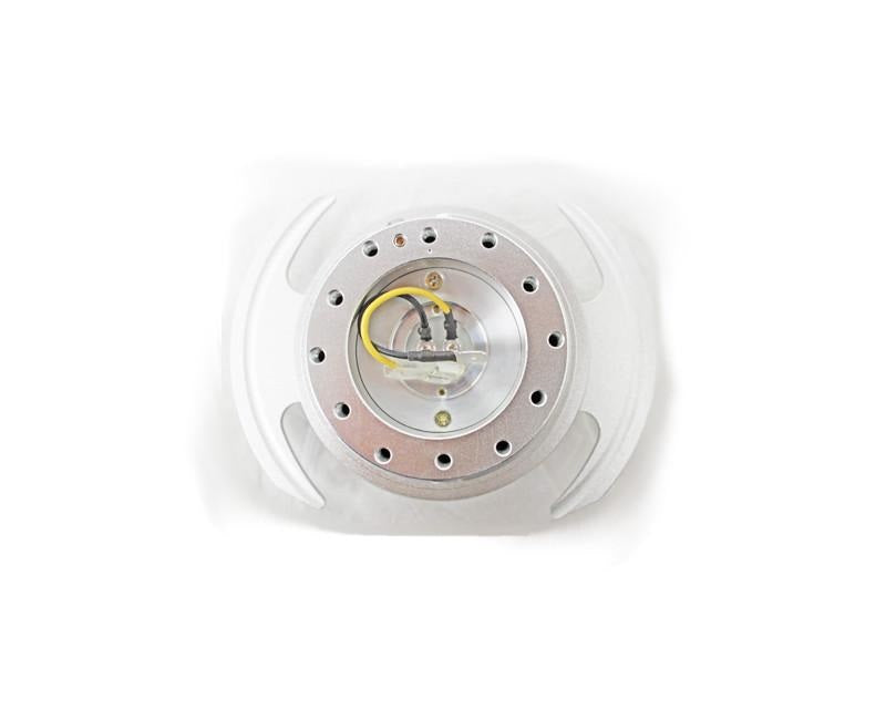 NRG Quick Release Gen 3.0 Silver Body Silver Ring With Handles - eliteracefab.com