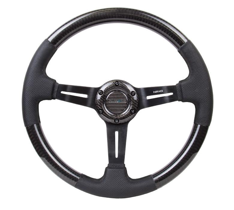 NRG Carbon Fiber Steering Wheel 350mm - ST-012CF NRG