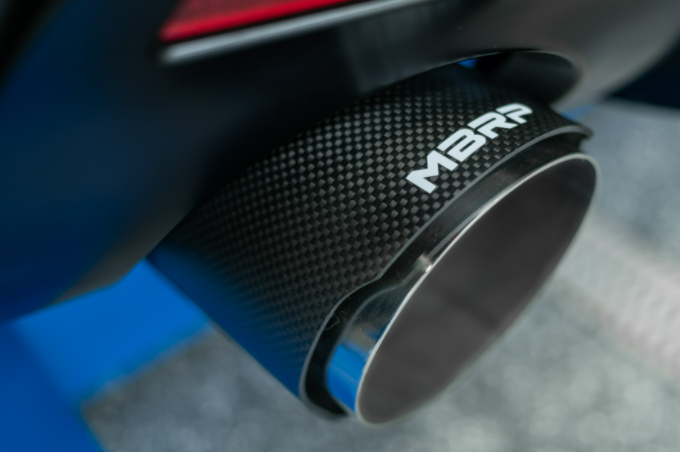 MBRP 2020+ Toyota Supra 3.0L 3in Catback Dual Rear Carbon Fiber Tips - T304 - eliteracefab.com