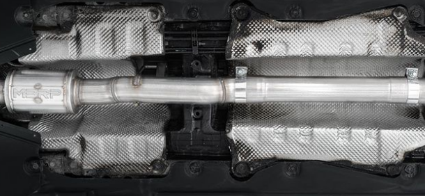 MBRP 17-22 Honda Civic Type R 2.0L T304 SS 3in Cat-Back w/Triple Center Outlet- Carbon Fiber Tips - eliteracefab.com