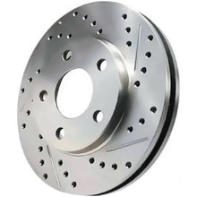 Load image into Gallery viewer, StopTech Select Sport 13-17 Toyota Land Cruiser Drilled / Slotted Rear Passenger-Side Brake Rotor - eliteracefab.com