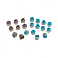 Supertech Honda LS / Mitsubishi (Reduced Dia) 6.6mm Viton Exhaust Valve Stem Seal - Set of 8 - eliteracefab.com