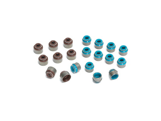 Supertech Toyota Yaris / Echo 4AGE 20V 5mm Viton Exhaust / Intake Valve Stem Seal - Set of 8 Supertech