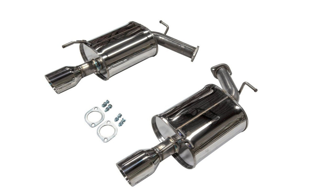 Revel Medallion Touring-S Catback Exhaust - Dual Muffler / Axle Back 06-10 Infiniti M35 - eliteracefab.com