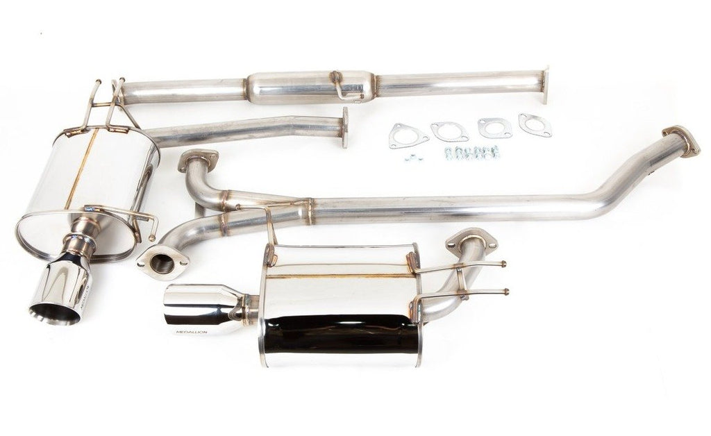 Revel Medallion Touring-S Catback Exhaust - Dual Muffler 09-14 Acura TSX 2.4L - eliteracefab.com