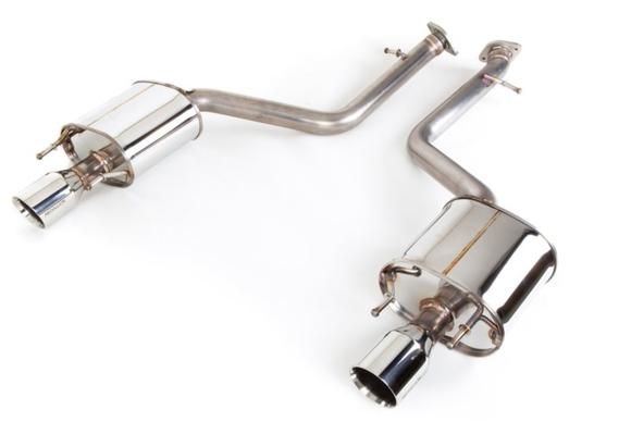 Revel Medallion Touring-S Catback Exhaust - Dual Muffler / Rear Section 14-15 Lexus IS250 AWD/RWD - eliteracefab.com