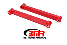 Load image into Gallery viewer, BMR LOWER CONTROL ARMS BOXED NON-ADJ POLY BUSHINGS RED (05-14 MUSTANG/GT500) - eliteracefab.com