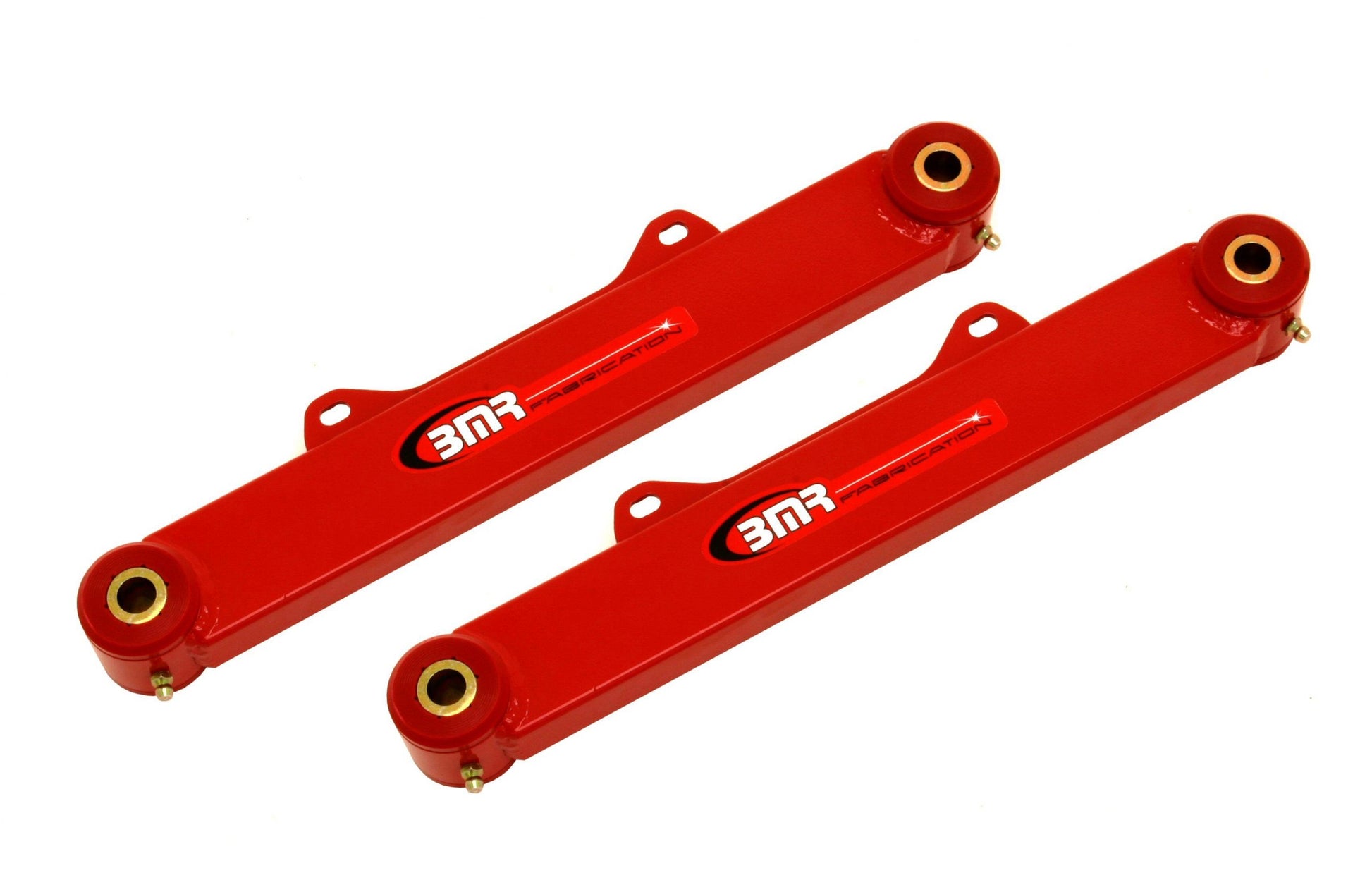 BMR TOE RODS REAR NON-ADJ POLY BUSHINGS - RED (10-15 CAMARO) - eliteracefab.com