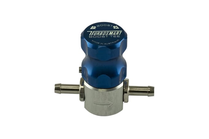 Turbosmart Boost Tee Manual Boost Controller - Blue - eliteracefab.com