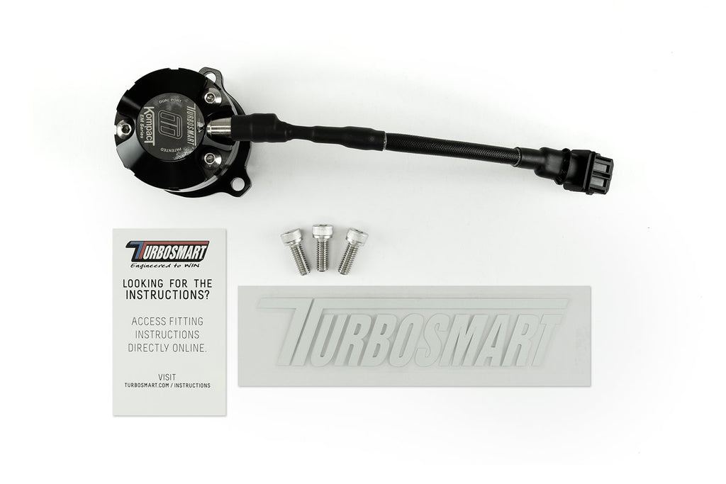 Turbosmart Kompact EM Blow Off Valve VR9 Dual Port, BMW, 3.0L N55, 1.6L N13 TS-0223-1094