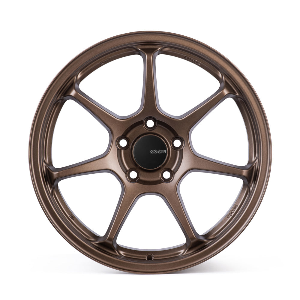 Enkei TS-7 18x9.5 5x120 45mm Offset 72.6mm Bore Matte Bronze Wheel - eliteracefab.com