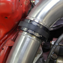 Load image into Gallery viewer, LPS AlphaLoc 3.5&quot; Black Intercooler and Coolant Tube Coupler - eliteracefab.com