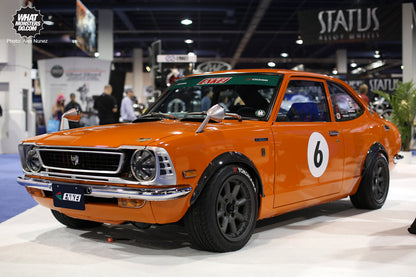 Enkei Compe 15x7 0mm Offset 4x114.3 Bolt Pattern 72.6mm Bore Dia Matte Gunmetal Wheel - eliteracefab.com