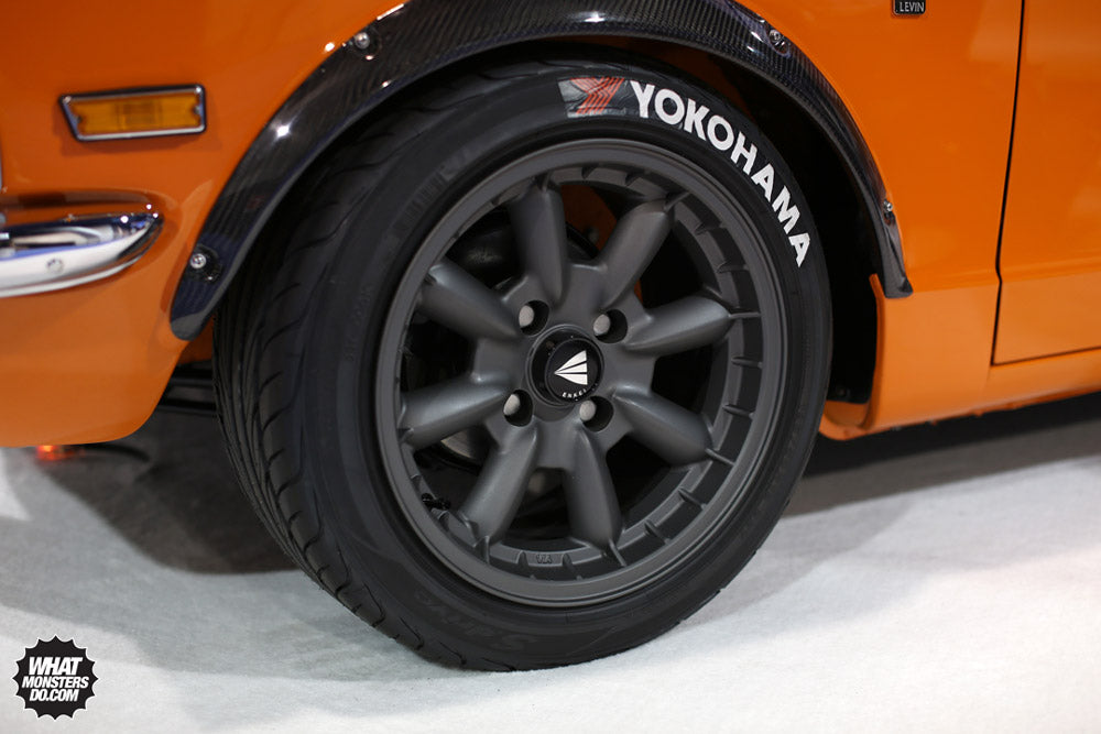 Enkei Compe 15x7 0mm Offset 4x114.3 Bolt Pattern 72.6mm Bore Dia Matte Gunmetal Wheel - eliteracefab.com