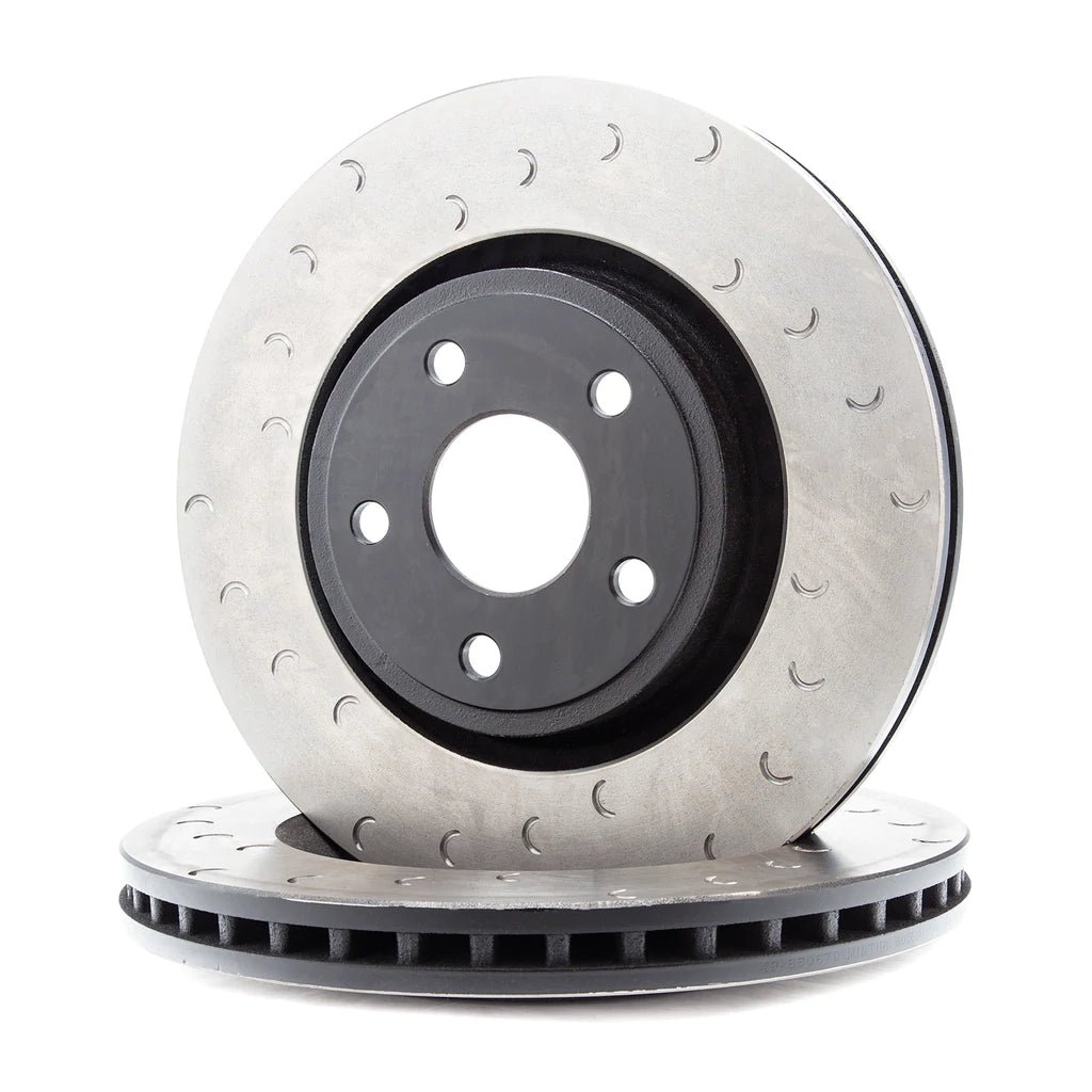 Alcon 2018+ Jeep JL 350x32mm Rotors 6-Piston Red Calipers Front Brake Upgrade Kit - eliteracefab.com