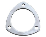 Vibrant 3-Bolt T304 SS Exhaust Flange (2.25in I.D.)