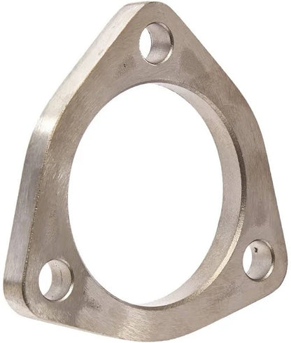 Vibrant 3-Bolt T304 SS Exhaust Flanges (2.5in I.D.) - 5 Flange Bulk Pack - eliteracefab.com