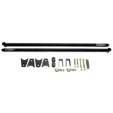 Wehrli 99-18 Ford/Dodge ECLB & CCLB 68in Traction Bar Kit - Gloss Black