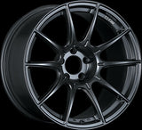 SSR GTX01 18x9.5 5x114.3 22mm Offset Flat Black Wheel Evo 8 9 X / G35 / 350z / 370z