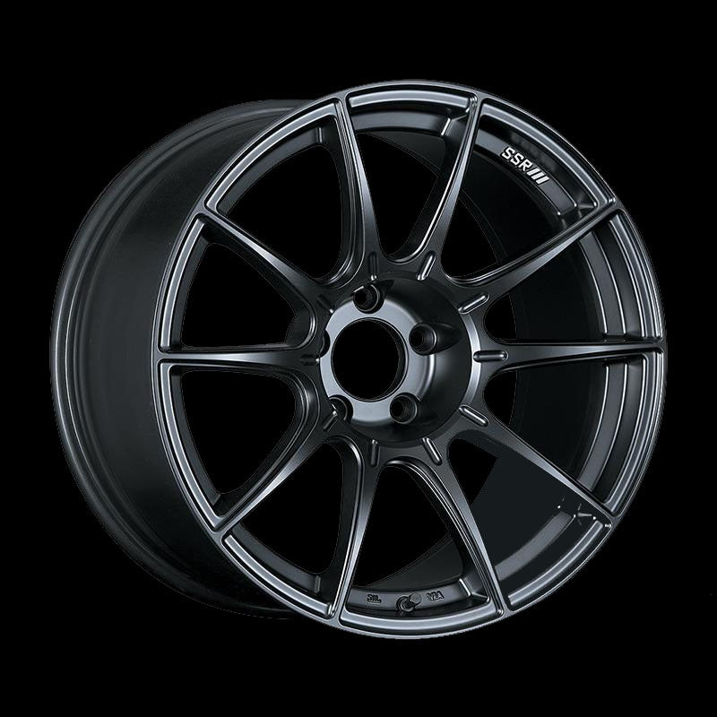 SSR GTX01 19x9.5 5x114.3 35mm Offset Flat Black Wheel 04-08 TL / 93-98 Supra - eliteracefab.com