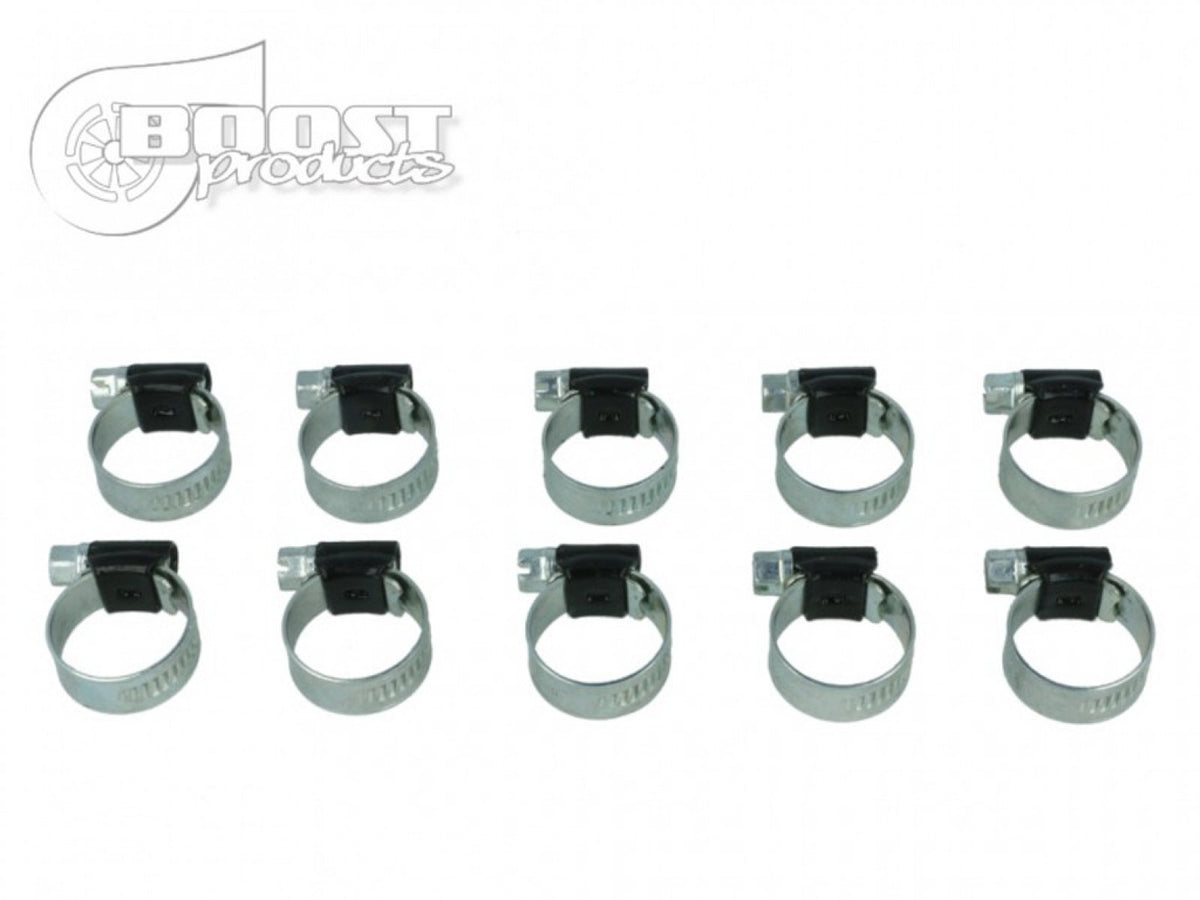 BOOST Products 10 Pack HD Clamps, Black, 1/2 - 53/64" Range