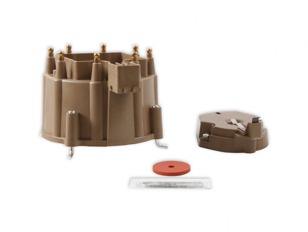 ACCEL Distributor Cap & Rotor Kit - HEI Style - Tan ACC-18122 - eliteracefab.com