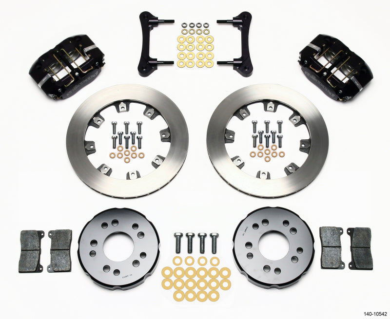 Wilwood Dynapro Radial Front Drag Kit 11.75in Vented 2005-2014 Mustang - eliteracefab.com