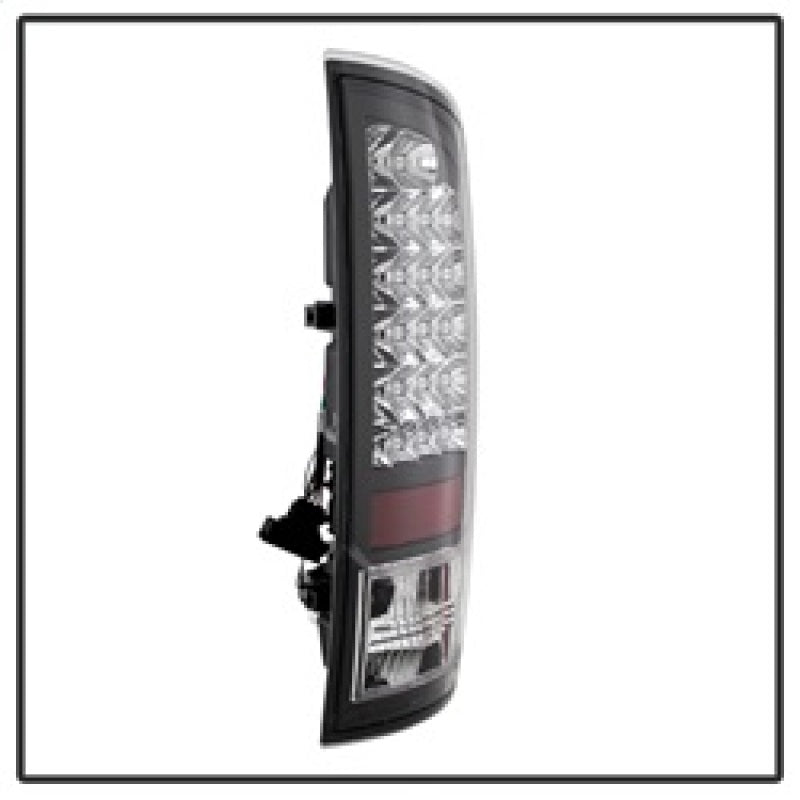 Spyder Dodge Ram 07-08 1500/Ram 07-09 2500/3500 LED Tail Lights Black ALT-YD-DRAM06-LED-BK - eliteracefab.com