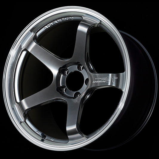 Advan YAQB9J29EMHB GT Beyond 19x9.5 +29 5-114.3 Machining & Racing Hyper Black Wheel