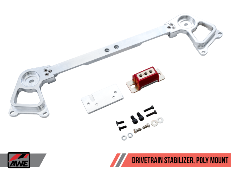 AWE Tuning Drivetrain Stabilizer (DTS) Mount Package - Polyurethane - eliteracefab.com